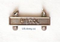 US army shop - Odznak Podvěsek - Pistole (lesklý)